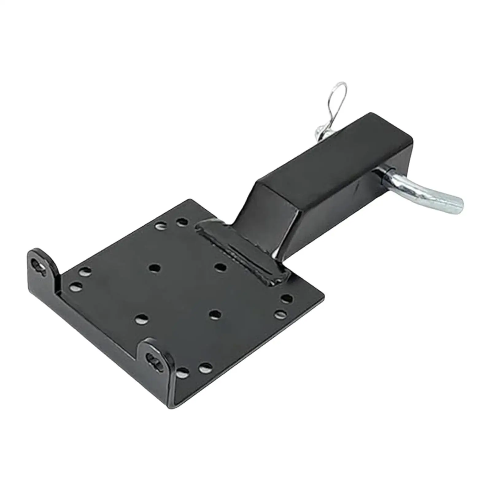 Professional Vehicle Winch Bracket Mount Plate Manual Winch Trailer Holder for 3600LB UTV ATV Garage Equipment
