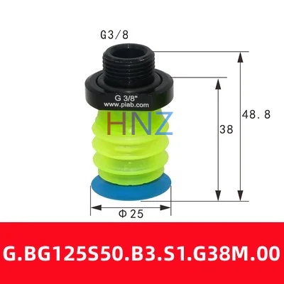 10x Piab Beutellippe BGI34S50 – Ersatzlippen Für Produktbild-Vorschau 2