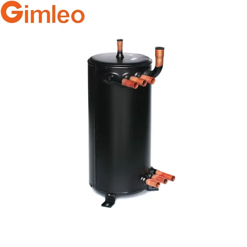 For R404a Refrigerant Copper Shell and Tube Heat Exchanger Condenser (GAD07-CMF-3) Gimleo 20kw Cooling Capacity