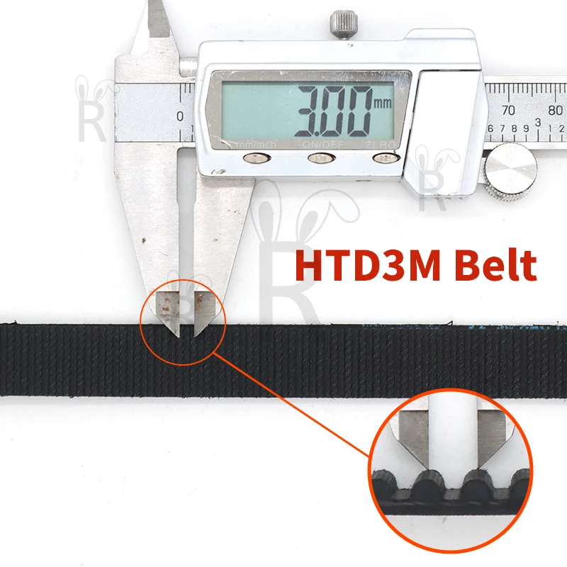 PU HTD 3M Open Belt HTD3M Belt 3M Synchronous Belt 10mm 15mm 20mm Belt HTD 3M Polyurethane Steel Belts For CNC HTD3M Timing Belt