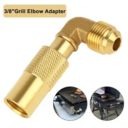 Propane Elbow Adapter With 3/8
