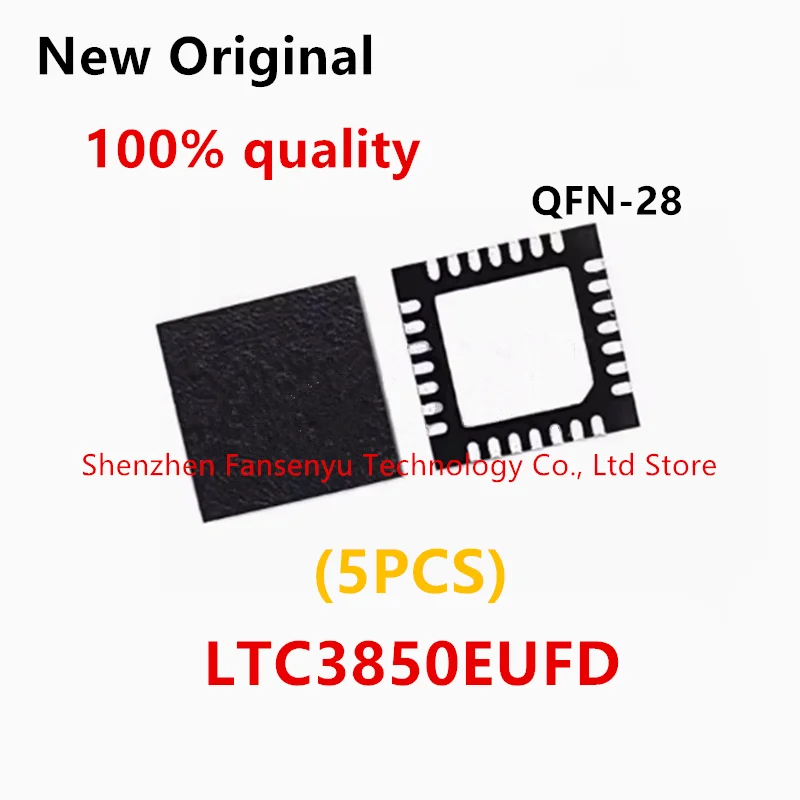 

(5piece)100% New LTC3850EUFD LTC3850 LT3850 3850 QFN-28