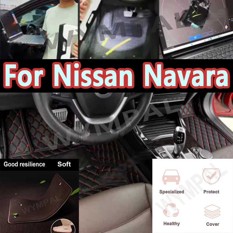 

Luxury Car Floor Mats For Nissan Navara NP300 D23 2024 2023 2022 2021 2020 2019 2018 2017 2016 2015 Frontier Auto Accessories