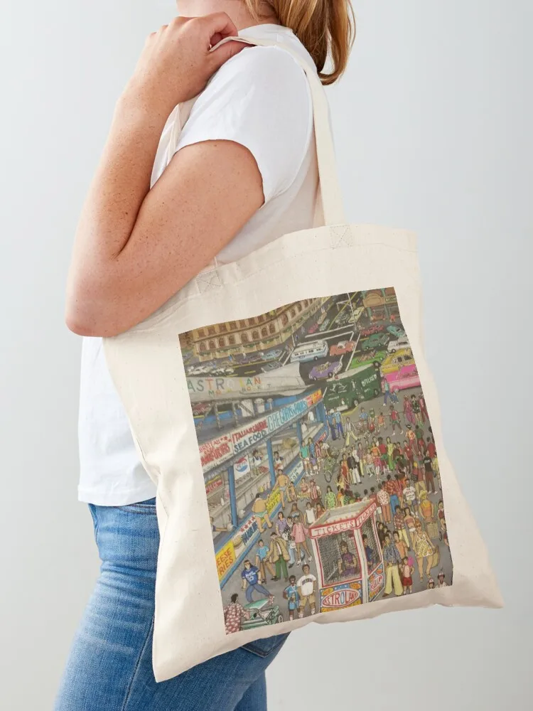 

CONEY ISLAND SUMMER BLAST Tote Bag tote bag tote bags aesthetic female bag Handbags