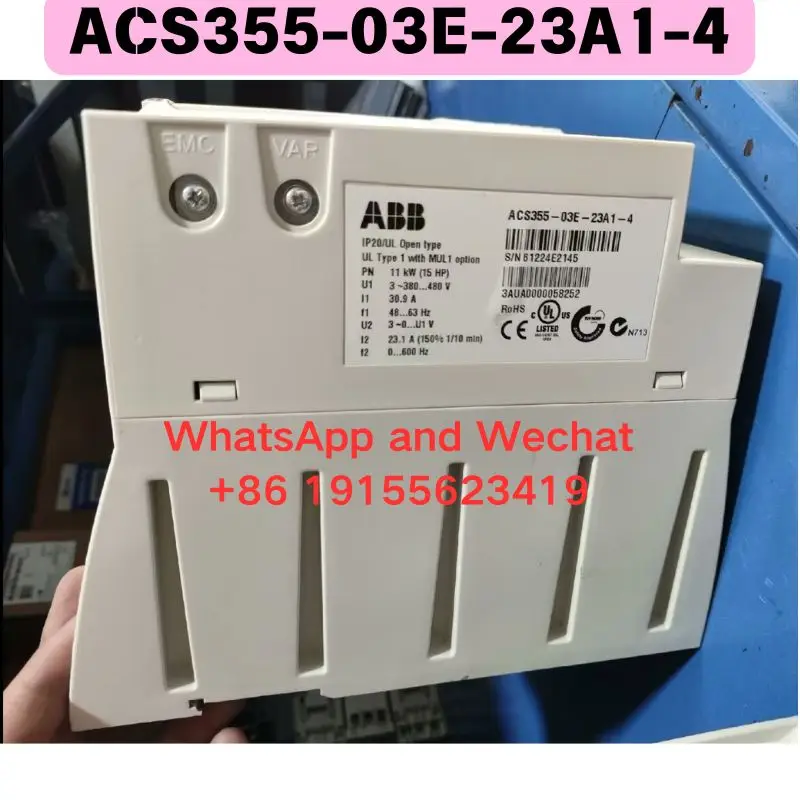 Used ACS355-03E-23A1-4 Frequency converter Functional test OK