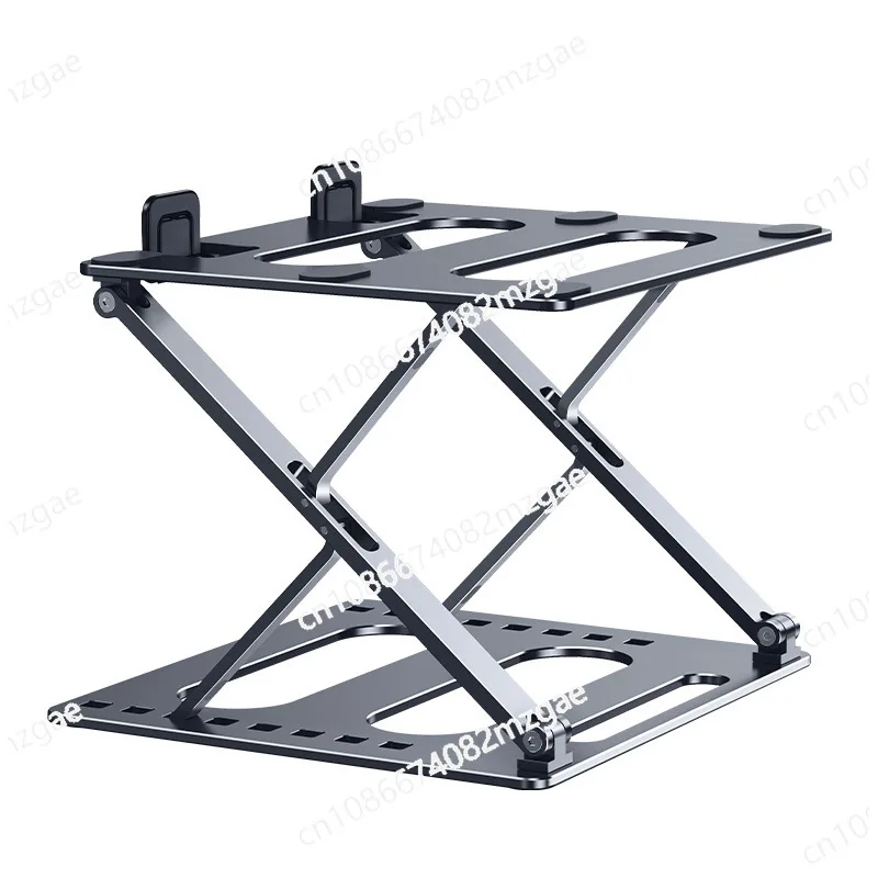 Laptop aluminum alloy bracket heightening heat dissipation can lift reading flat support frame