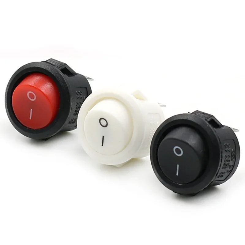 5pcs KCD1 Rocker Switch Power Switch ON/OFF 2 pinos 16A 250VAC/ 20A 125VAC