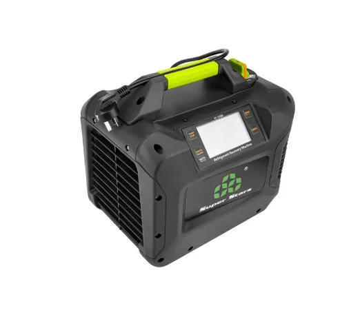 ST-520D Refrigerant Recovery Machine Portable Car AC Compressor 220V DC Brushless Motor for Maintenance