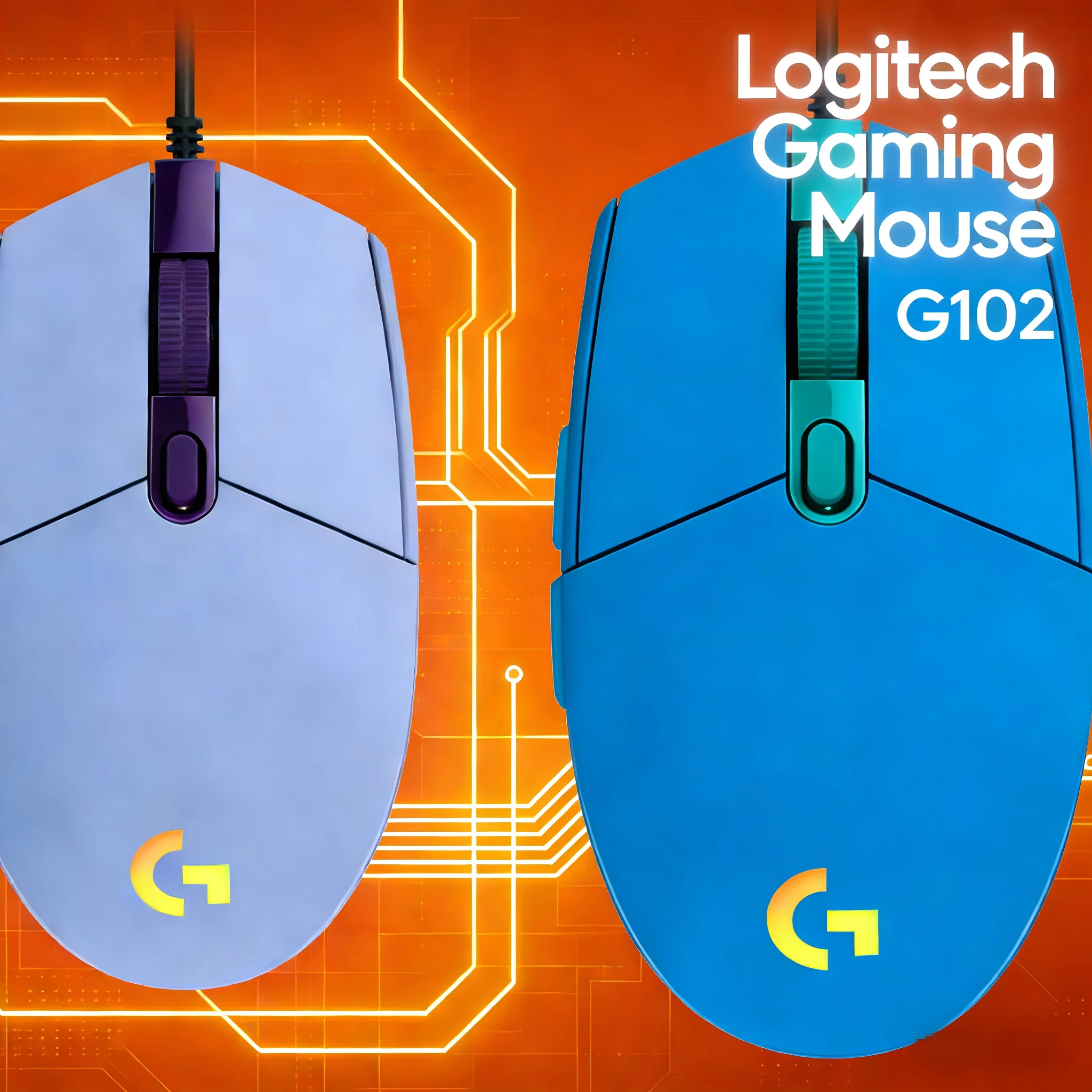 

Logitech G102 - 10 Million Clicks for Long-Lasting Use