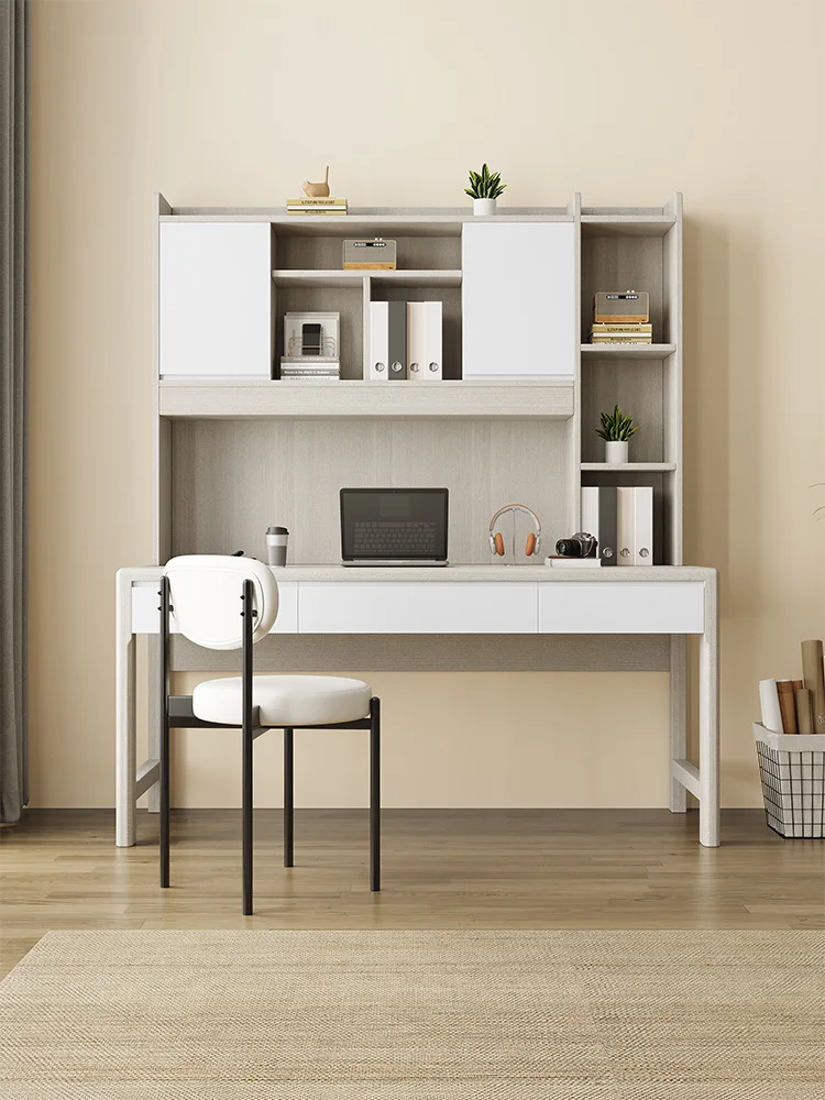 DSA desk, bookshelf combination, desktop computer table, student learning, household table and cabinet integrated
