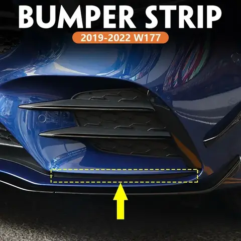2019-2022 W177 메르세데스 벤츠 A180 A220 A250 A35 AMG 앞 범퍼 립 커버 트림 몰딩 스트립 1778854303 1778854403
