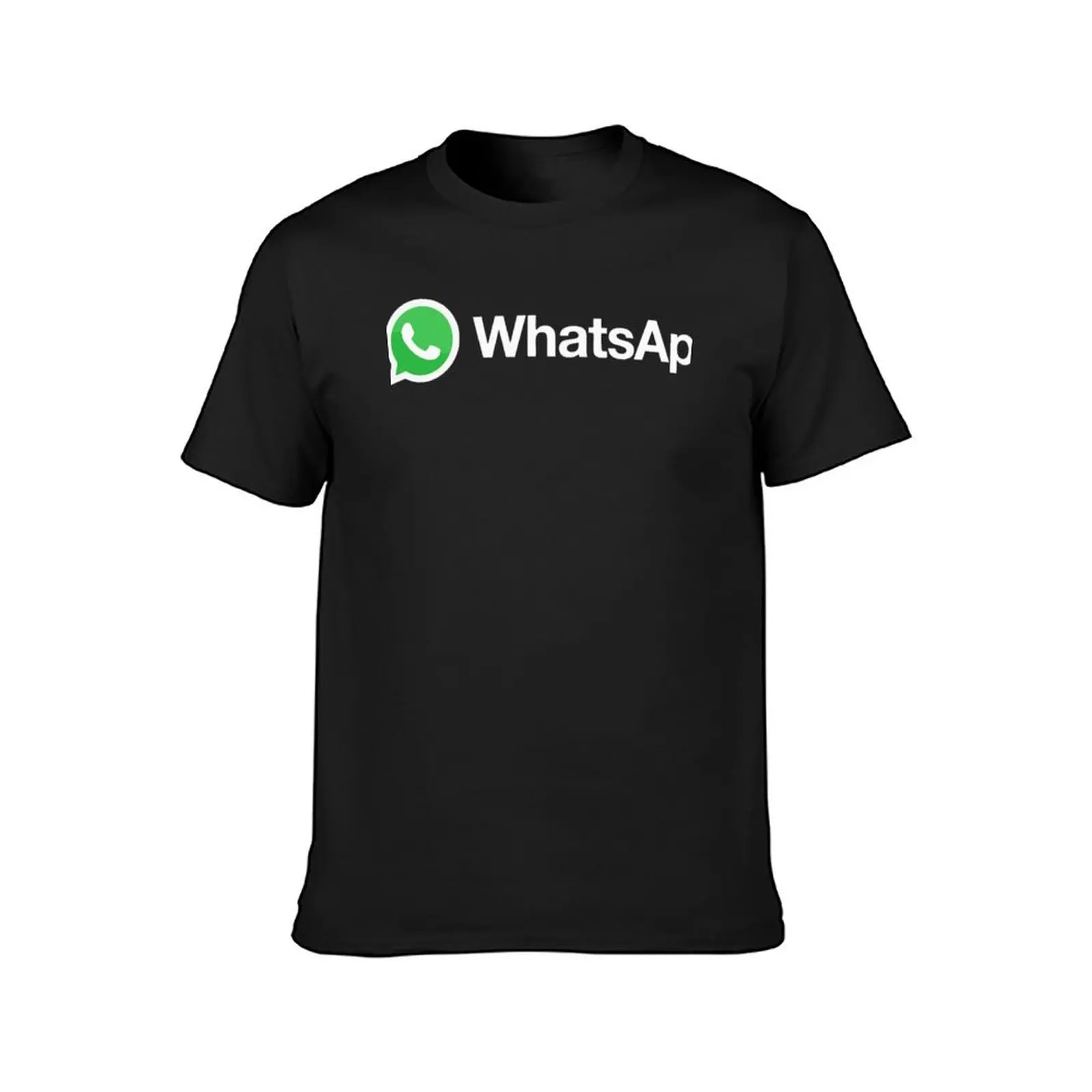 Whatsapp Logo T-Shirt funnys blacks fruit of the loom mens t shirts