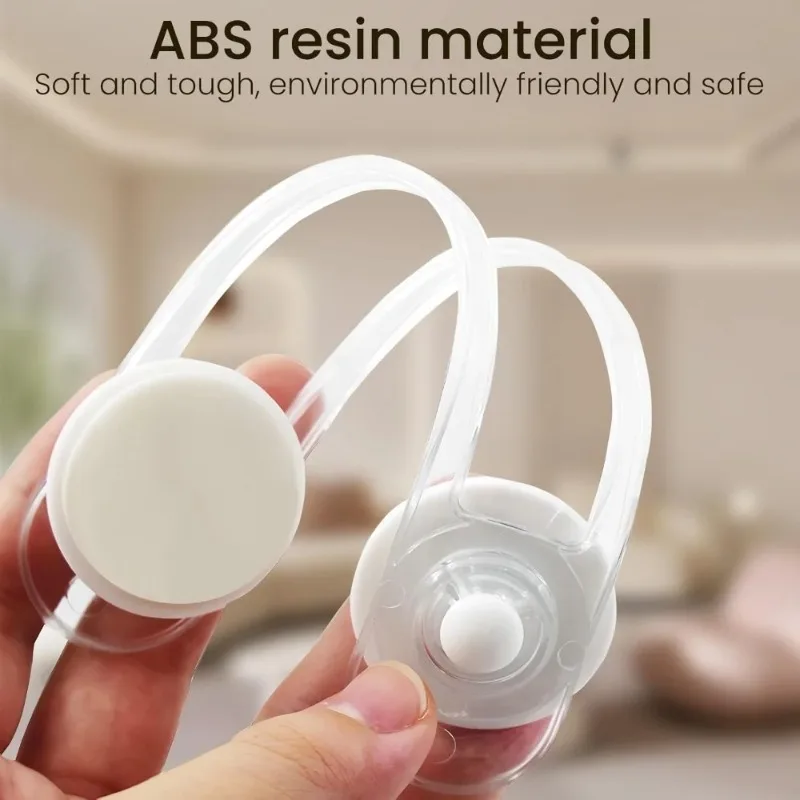 Transparent Baby Refrigerator Lock Drawer Lock New Children's Multifunctional Anti-Opening Soft Belt Safety Lock Safety
