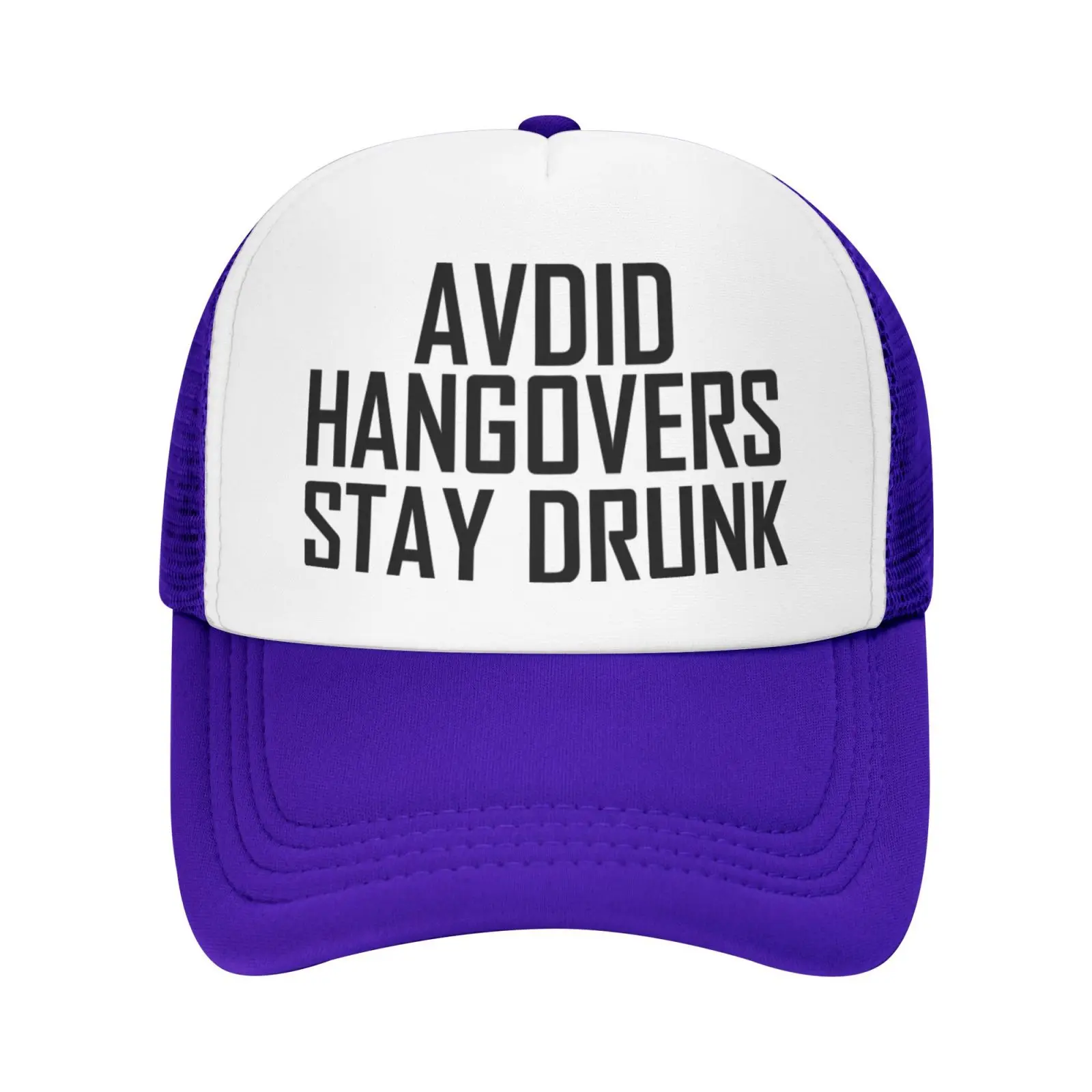 Avoid Hangovers Stay Drunk - Alcohol Beer - Adult Trucker Cap Hat