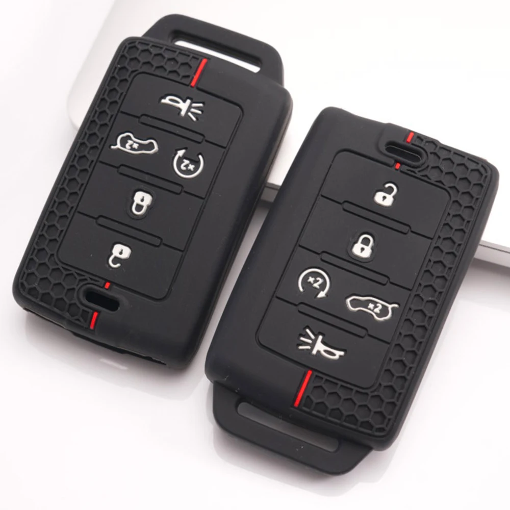 Soft Key Holder For Jeep Grand Cherokee Wrangler Compass Patriot Cherokee Renegade Commander Gladiator Liberty Full Coverage
