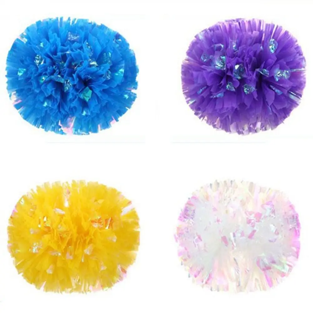High Quality 32*30cm Game Pompoms 9 Colors Cheap Practical Pompoms Sports Match Supplies Sports Cheerleading