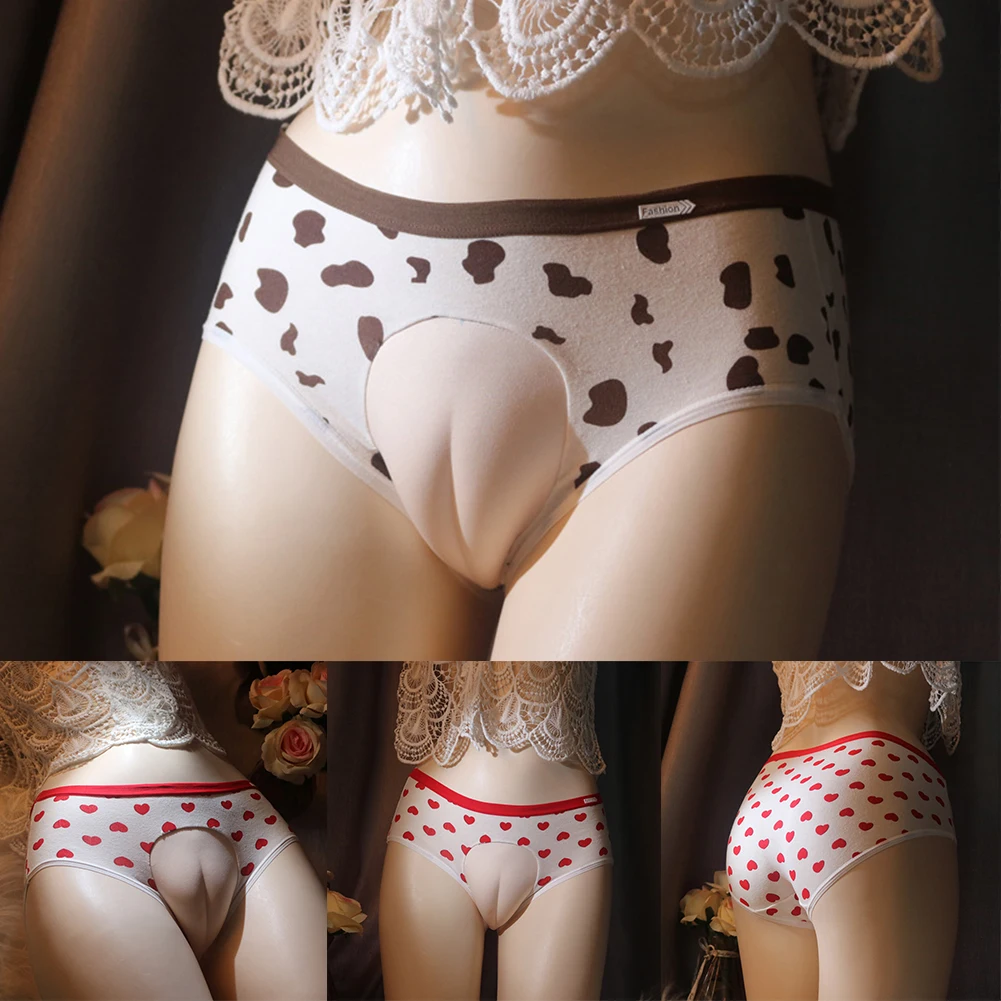 ชาย Mens Thongs เสื้อผ้า Breathable Comrfort Crossdress ซ่อน Gaff ชุดชั้นในกางเกง Shaping กางเกงขาสั้น Sissy