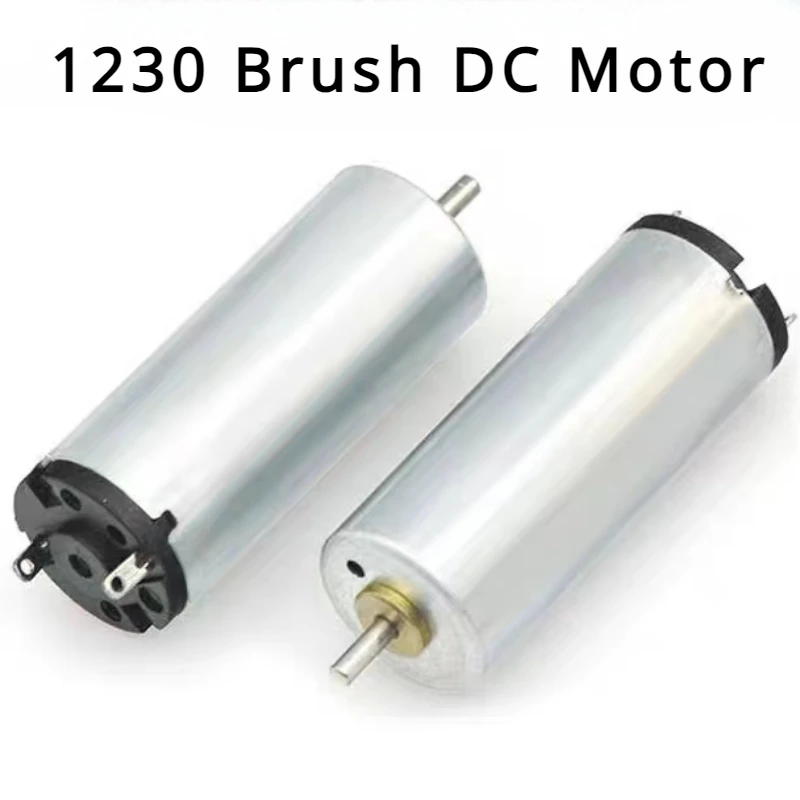 1pcs High power model aircraft motor 12mm*30mm Mini1230 Round Cylinder Motor DC 3V-4.5V 18500RPM-24000RPM linear actuator