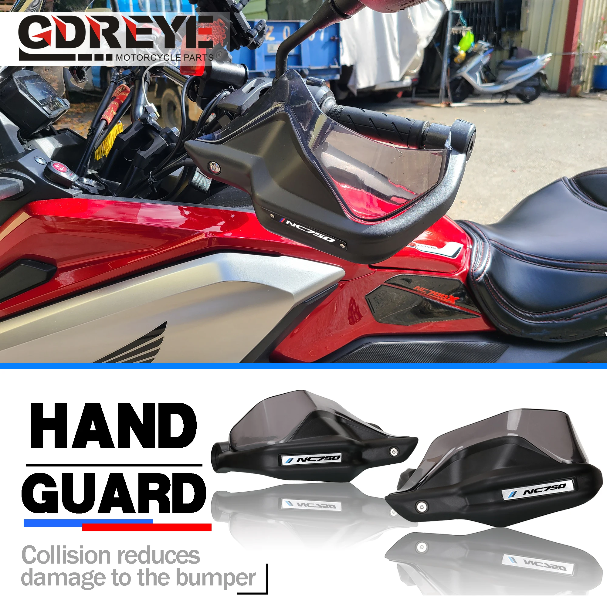 

Motorcycle NC750 X Accessories Hand G uards Lever Protector Handlebar Handguard Shield For HONDA NC750X 2023 2024 NC750X MT DCT