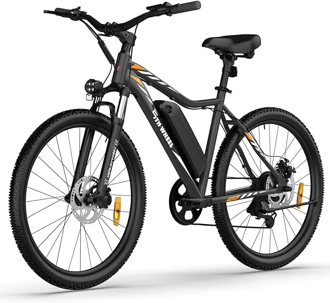 Electric Bike for Adults with 1000W Peak Motor and 468WH Removable Battery Ebike,  LCD Display Commuting Electric Mountain,black