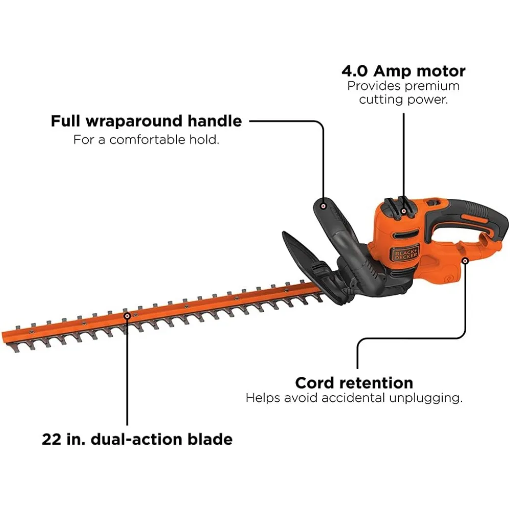 BEHT350FF 22" elektrischer Heckenschere