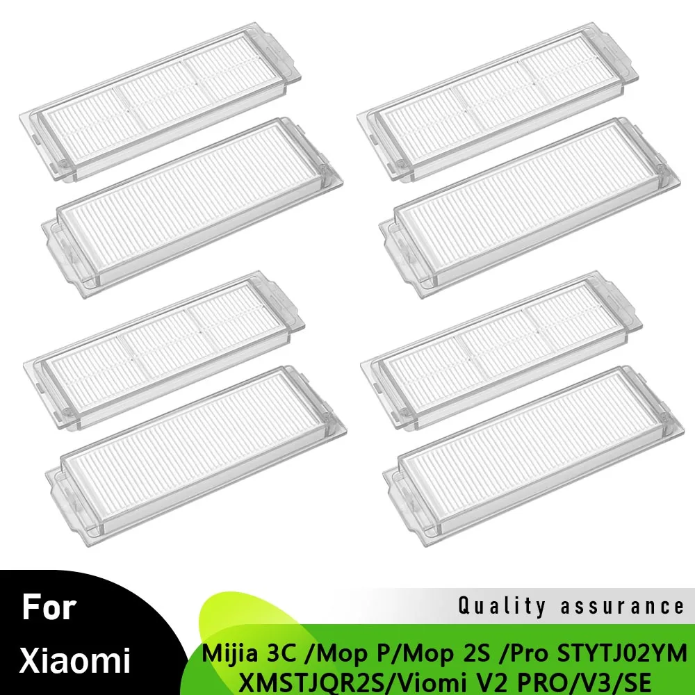 Hepa-фильтр для Xiaomi S10 Mijia 3C/Mop 2S/Pro/Mop PSTYTJ02YM/XMSTJQR2S/ V3/SE/ Viomi V2 PRO, аксессуары для роботов-пылесосов Hepa-фильтр для Xiaomi S10 Mijia 3C/Mop 2S/Pro/Mop PSTYTJ02YM/XMSTJQR2S/ V3/SE/ Viomi V2 PRO, аксессуары для роботов-пылесосов