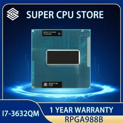 Original Intel Core I7-3632QM SR0V0 CPU I7 3632QMprocessor 2.2GHz L3=6M Quad core  rPGA988B