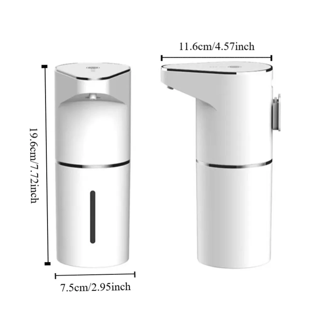 350ML Automatic Induction Soap Dispenser Touchless Sensor Hand Washer Dispenser Foam Type Digital Display