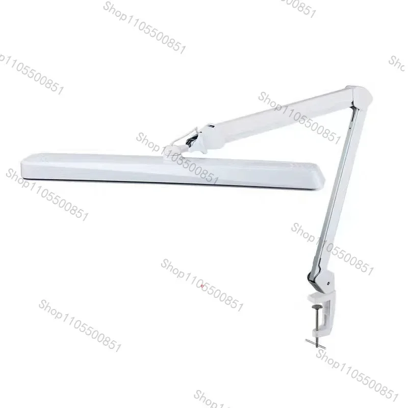 LED light 30w energy-saving five-speed dimming yellow and white color temperature switching desk clip lamp