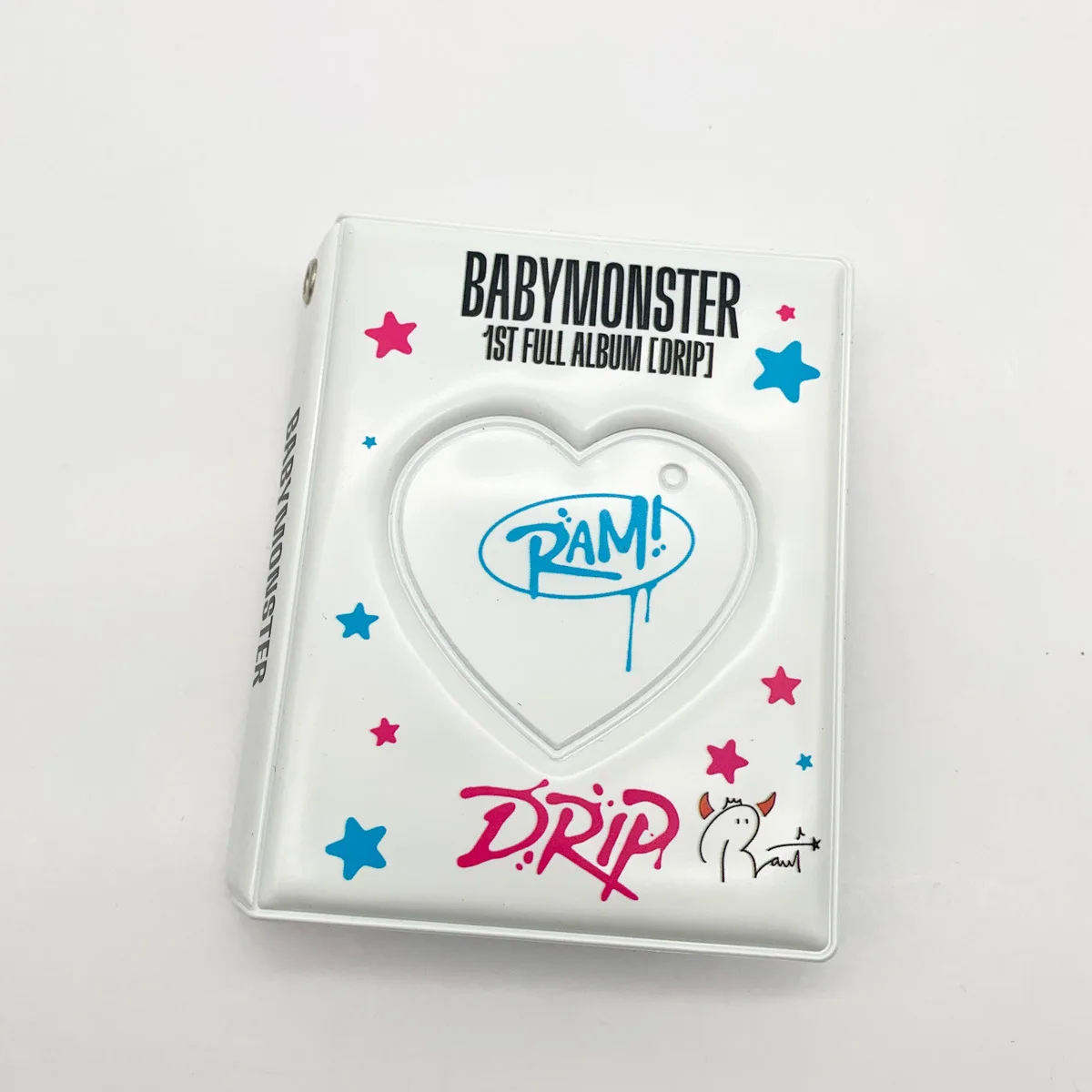 KPOP BABYMONSTER 1st ألبوم كامل DRIP PhotoCard جمع كتاب AHYEON HARAM بطاقة كتاب RORA PHARITA CHIQUITA ASA المشجعين الهدايا