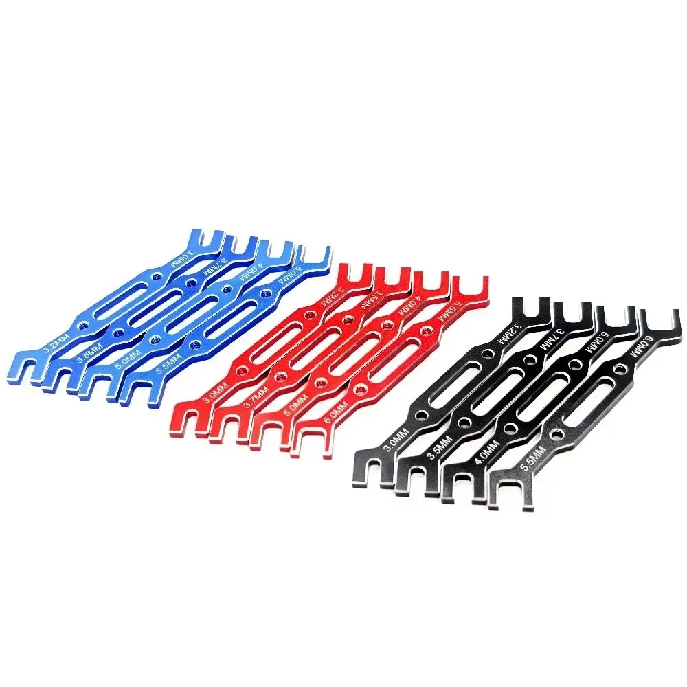 4PCS Wrench 3/3.2/3.5/3.7/4/5/5.5/6Mm Turnbuckle Nut Ball End Joint Remover Universal Tool For RC Car Drone Boat