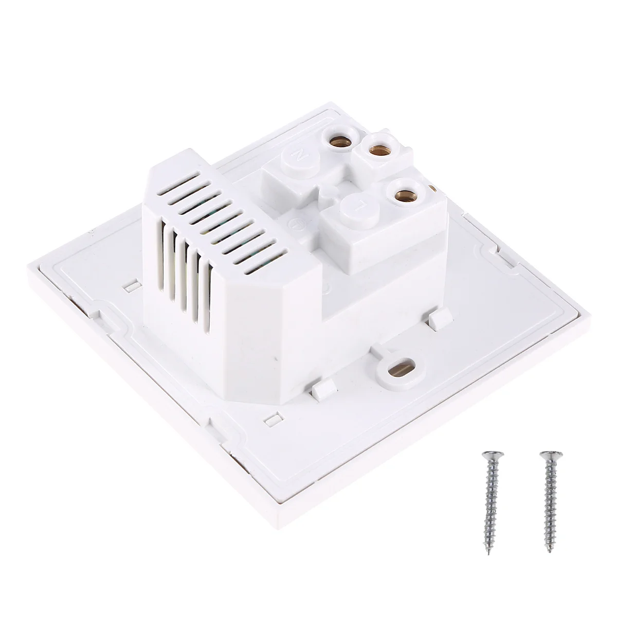 

German Type 16A Usb Socket Panel White Dual Outlet Wall Plate Fireproof Anti-Oxidation Modern Design For Home Office