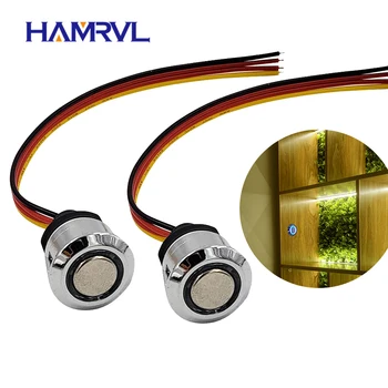 2 pièces variateur Led 12v interrupteurs tactiles pour bande lumineuse LED contrôleur de luminosité à intensité variable en continu DC 5V -24V contrôle de variateur de lumière