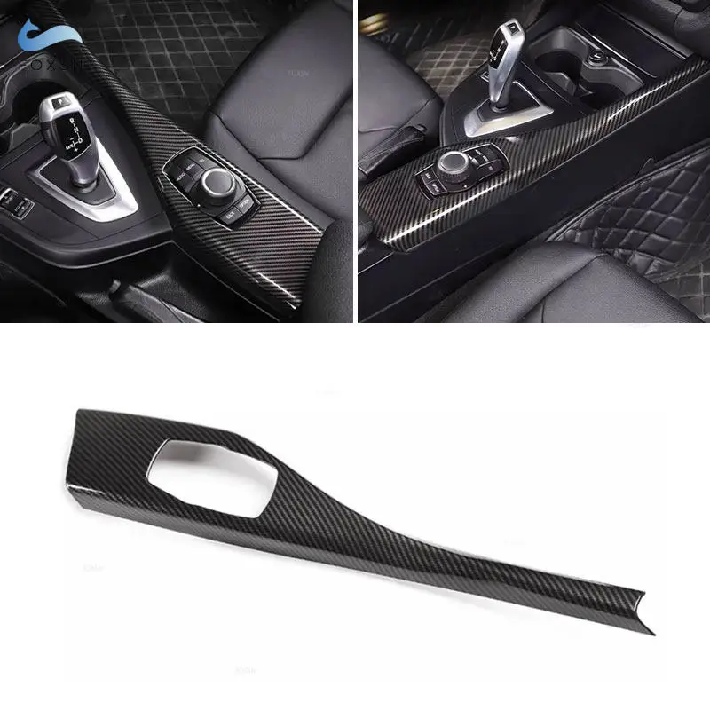 

LHD для BMW 1 2 серии F20 F21 F22 F23 2012-2018 ABS автомобильная центральная панель переключения передач мультимедийная кнопка крышка рамка отделка аксессуары