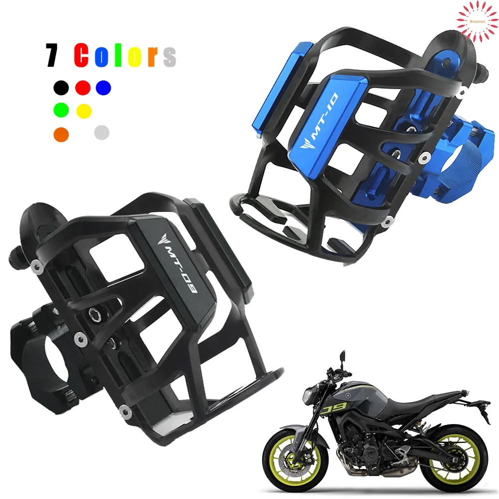 

For YAMAHA MT09 MT10 MT 09 10 Motorcycle Accessories CNC Beverage Water Bottle Drink Cup Holder Bracket Mount Hot Selling