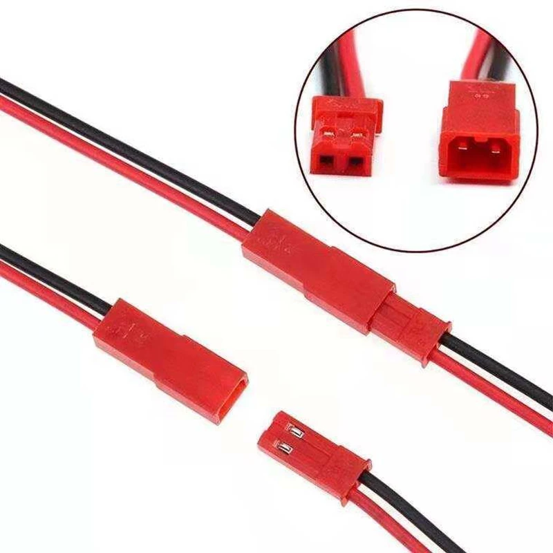 5/10/20/50/100 Pairs 100mm/180mm Male Female Connector JST Plug Cable For RC BEC Battery Helicopter DIY FPV Drone Quadcopter