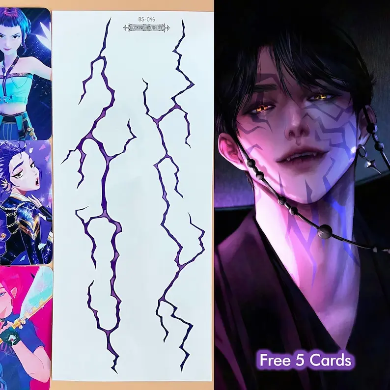 Rumi With Pattern: The Ultimate Guide to KPOP Demon Hunter Temporary Tattoos for Fans and Cosplayers