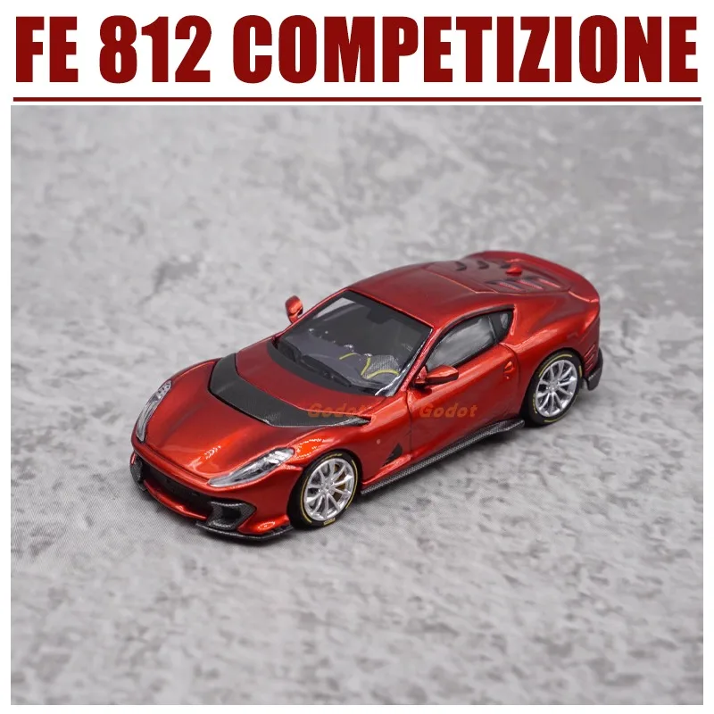 

TOC 1/64 THRILL OF COLLECTOR FE 812 COMPETIZIONE Alloy Toy Motor Vehicle Diecast Metal Model Gifts