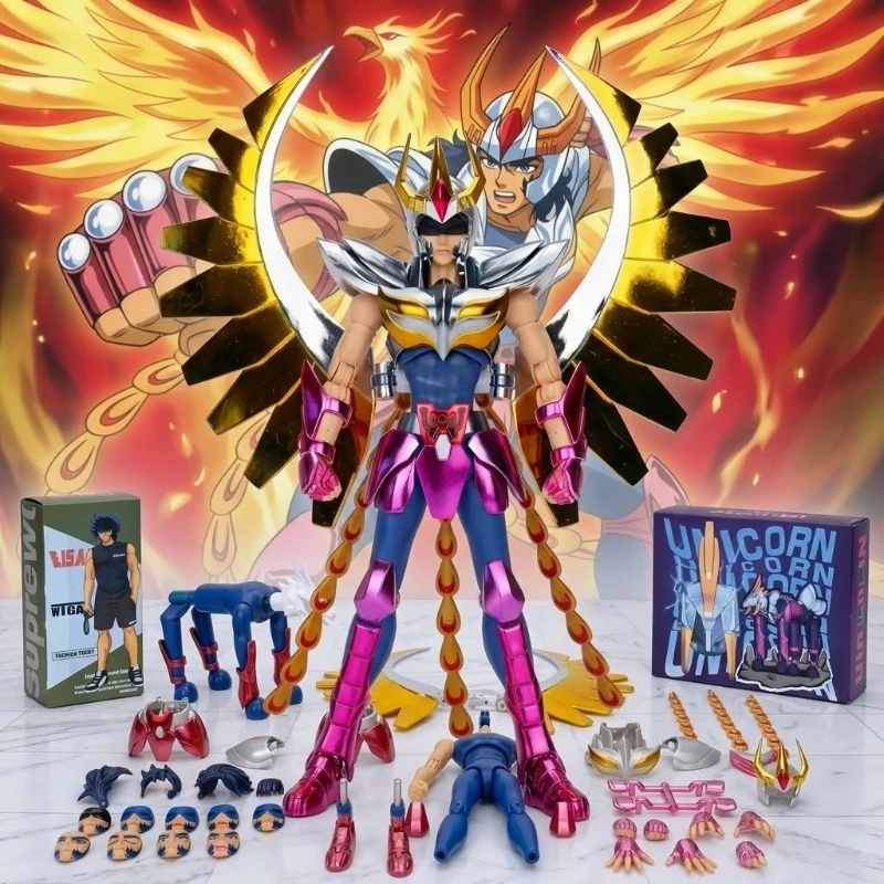 

[9-Hour Shipping]GreatToys/GTSaint SeiyaMythClothEXPhoenix Ikki V1 Black/Dark/HadesKnightsoftheZodiacBronzeActionFigure In Stock