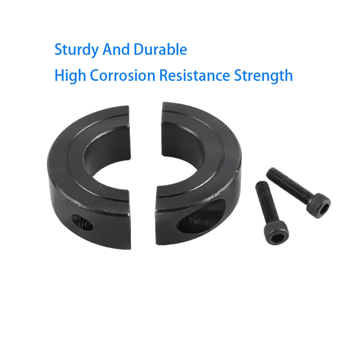 Carbon Steel Fixed Ring 45, Open Sleeve, Optical Axis Inner Diameter 4, 5, 6, 8, 10, 12, 16, 18, 20, 22, 25, 30, 35mm