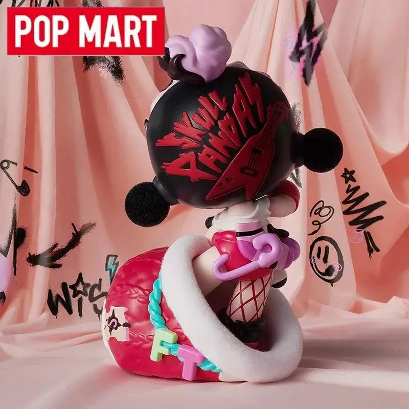 

POP MART Skullpanda The Stocking Surprise Series Cute Anime Figure Desktop Ornaments Blind Box Box Toys Doll Guess Bag Mystery