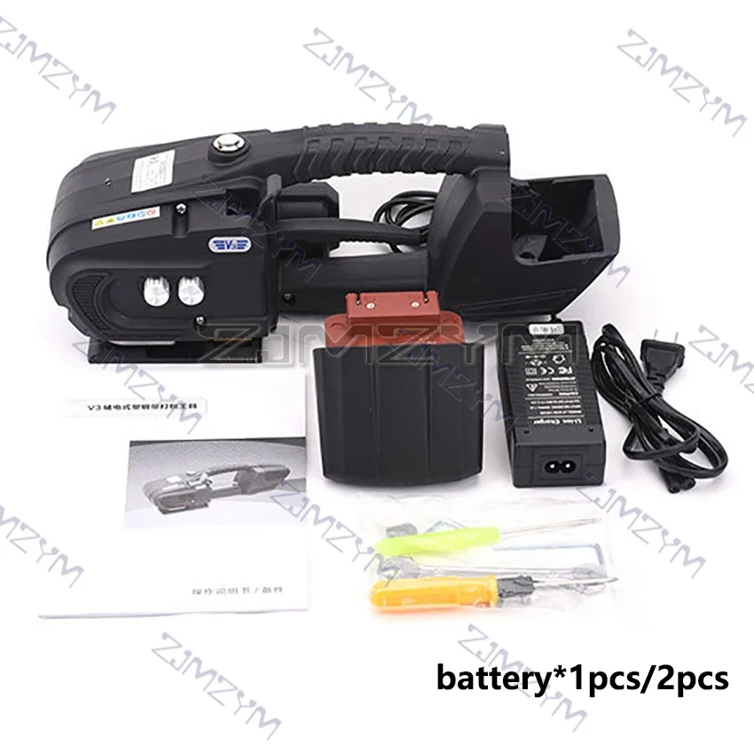 

PP/PET V3 Electric Strapping Machine Battery Strapping Machine Portable Strapping Tape Machine for Packaging Power Tools