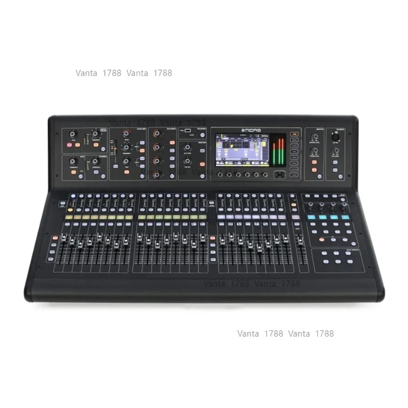 Consola digital en vivo Midas M32 Mezclador de audio de 32 entradas y 16 salidas Altavoces line array alimentados para uso en interiores y exteriores