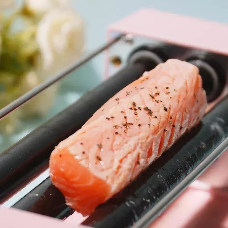 새로운 미니 로스트 소시지 기계 가정용 데스크탑 핫도그 메이커 다기능 소시지 비 스틱 코팅 가열 튜브