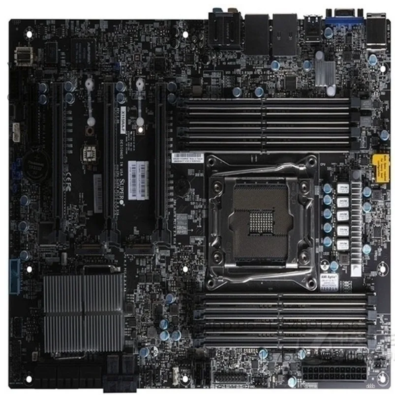 

Материнская плата X10SRA-F/X9SRA/X11SRA-F с чипом C612, 4*PCI-E 16X, поддержка IPMI, оригинальная, демонтированная