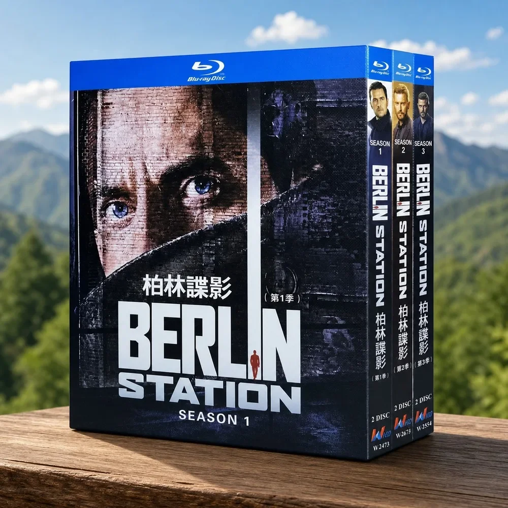 Berlin Spy Season 1-3 Blu-ray High Definition German TV Series BD Discs Box Set
