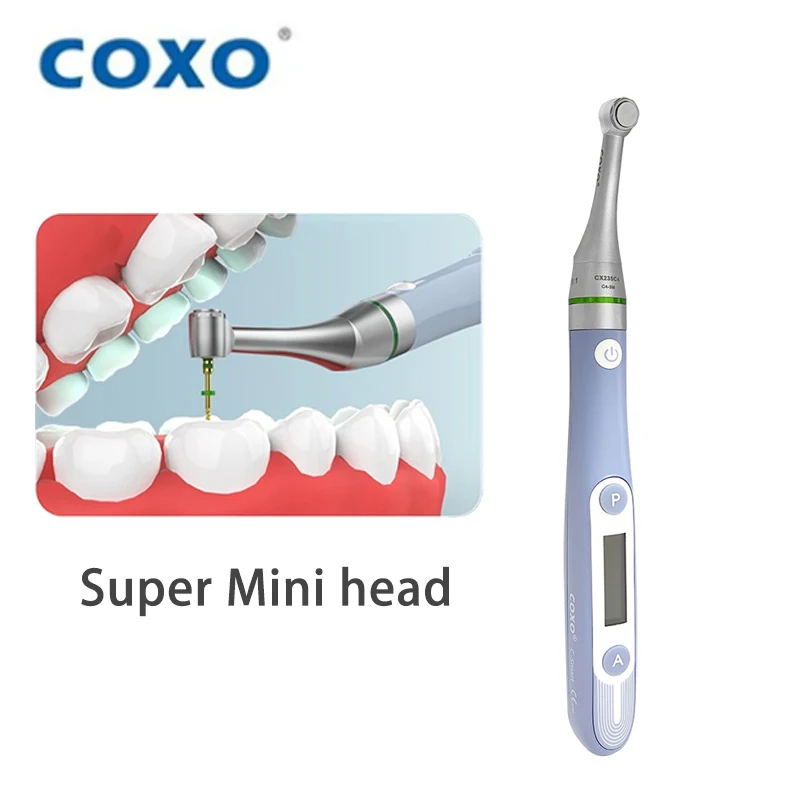 COXO C-SMART NOVA Dental Wireless Endo Motor 16:1 Head  360°Adjustable Handpiece for Root Canal Treat T-Mode Endodontic Motor