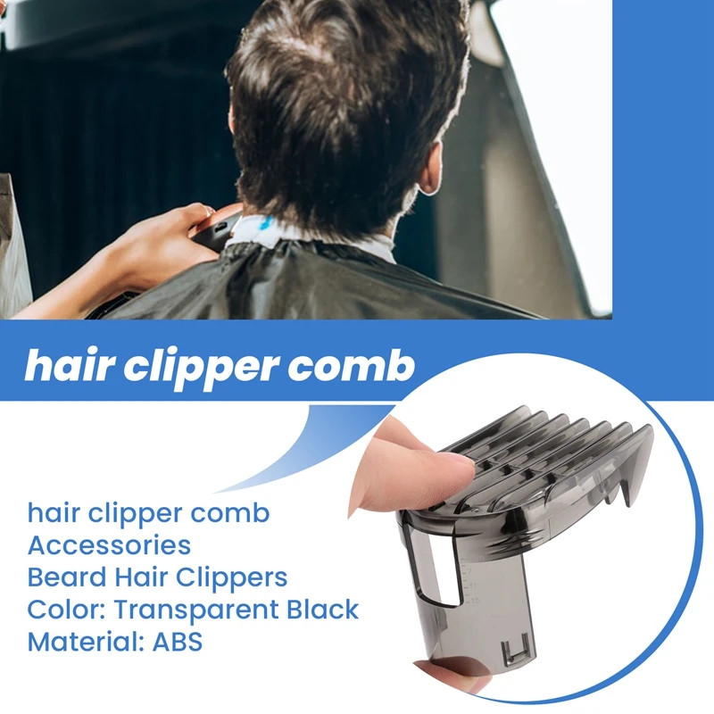 Acessórios de substituição Hair Clipper Comb, Shaver, 3-15mm, QC5510, QC5530, QC5550, QC5560, QC5570, QC5580