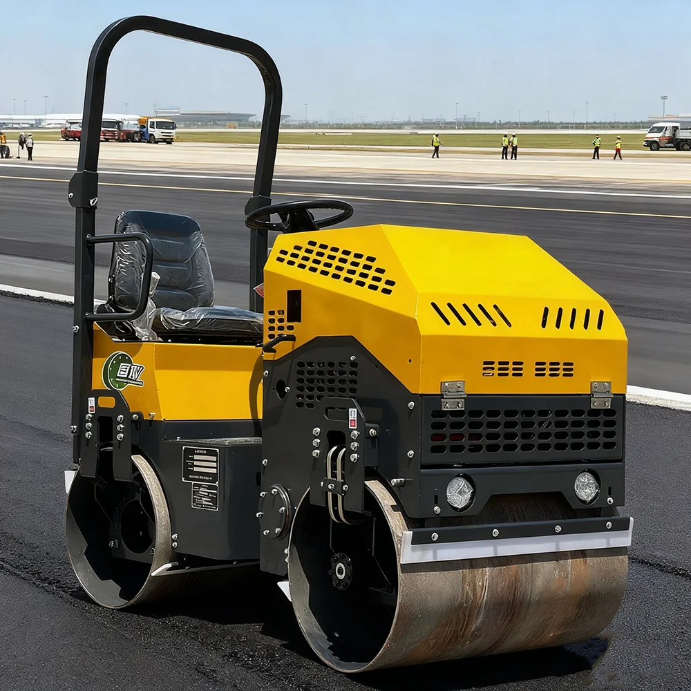 

2026 New Free Delivery Of 2-ton, 3-ton, 4-ton, And 5-ton Double-drum Fully Hydraulic Road Rollers And Vibratory Road Rollers.