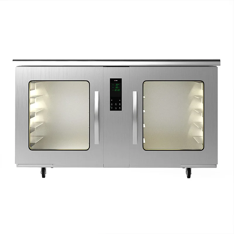 Bread fermentation box commercial large capacity baking dough steamed bread double door wake up box cake shop equipment F12
